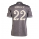 Real Madrid Antonio Rudiger #22 Replike Rezervni Dres 2024-25 Kratak Rukav